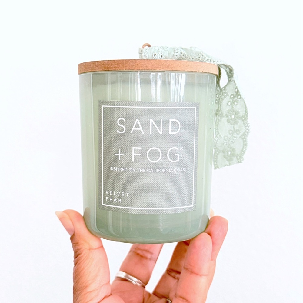Sand + Fog Velvet Pear Scented Candle
